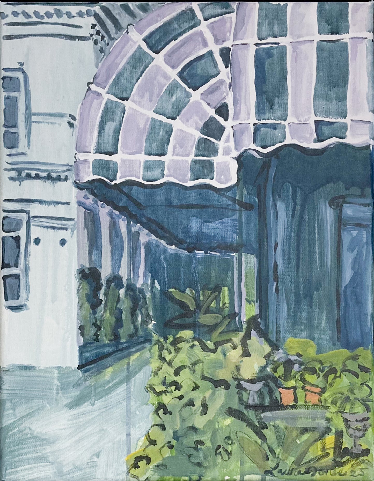 Under the Awning