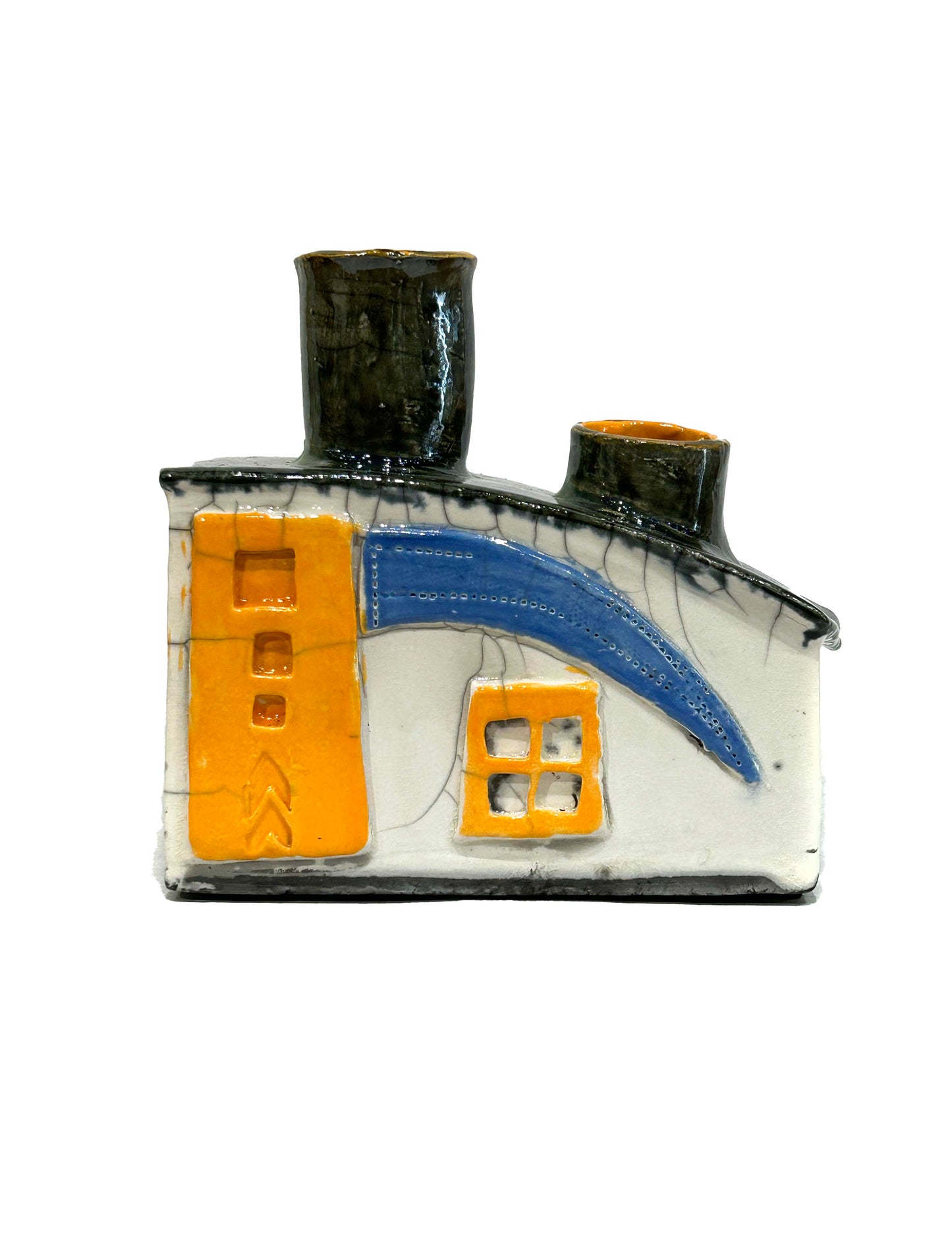 Raku Vessel 2412