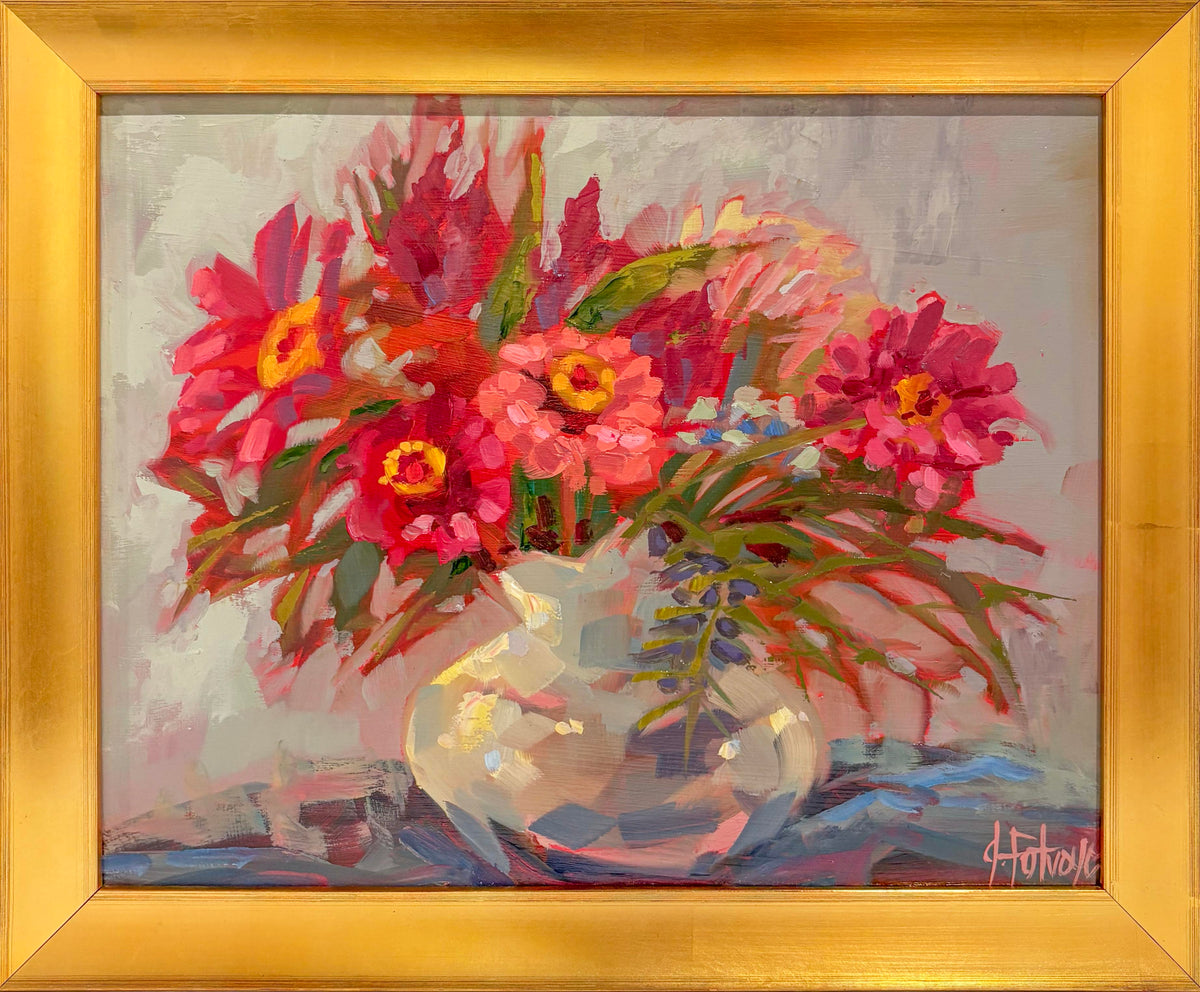 Warm Zinnia II