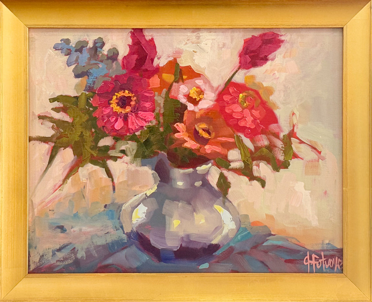 Warm Zinnia I