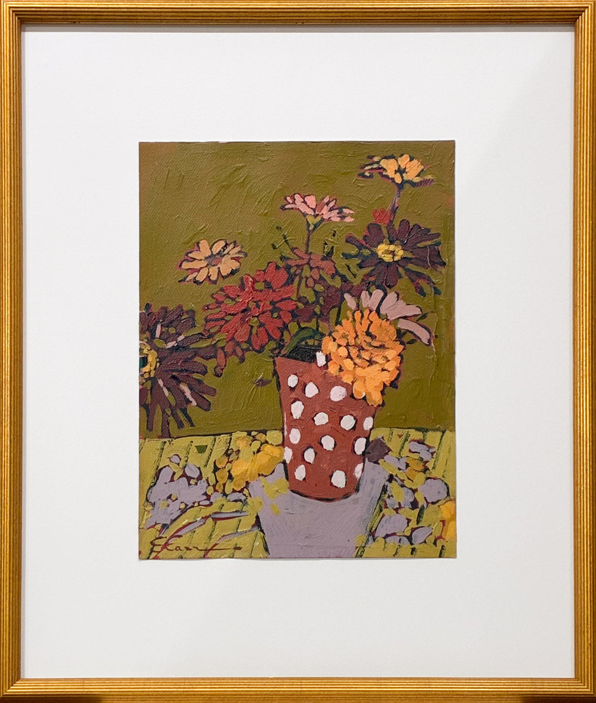 Zinnia Study II