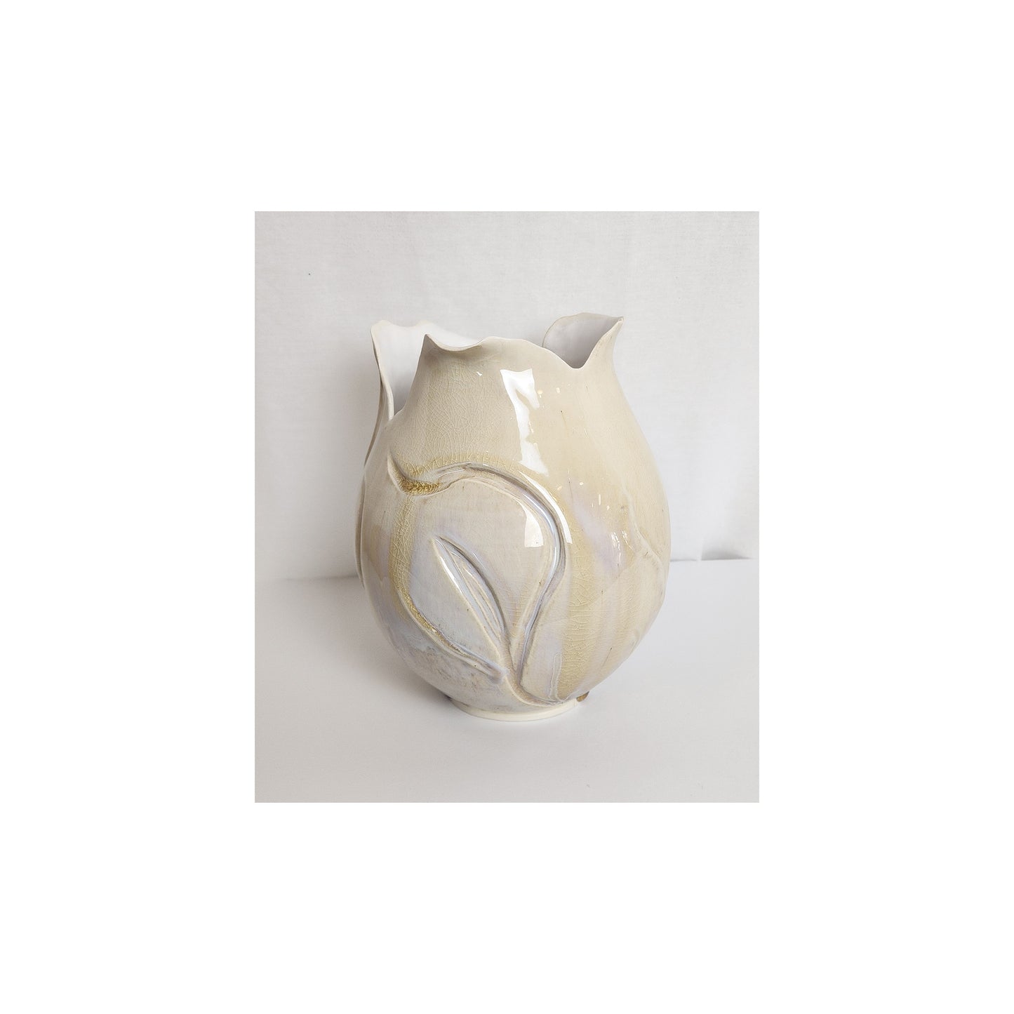 Carved vase
