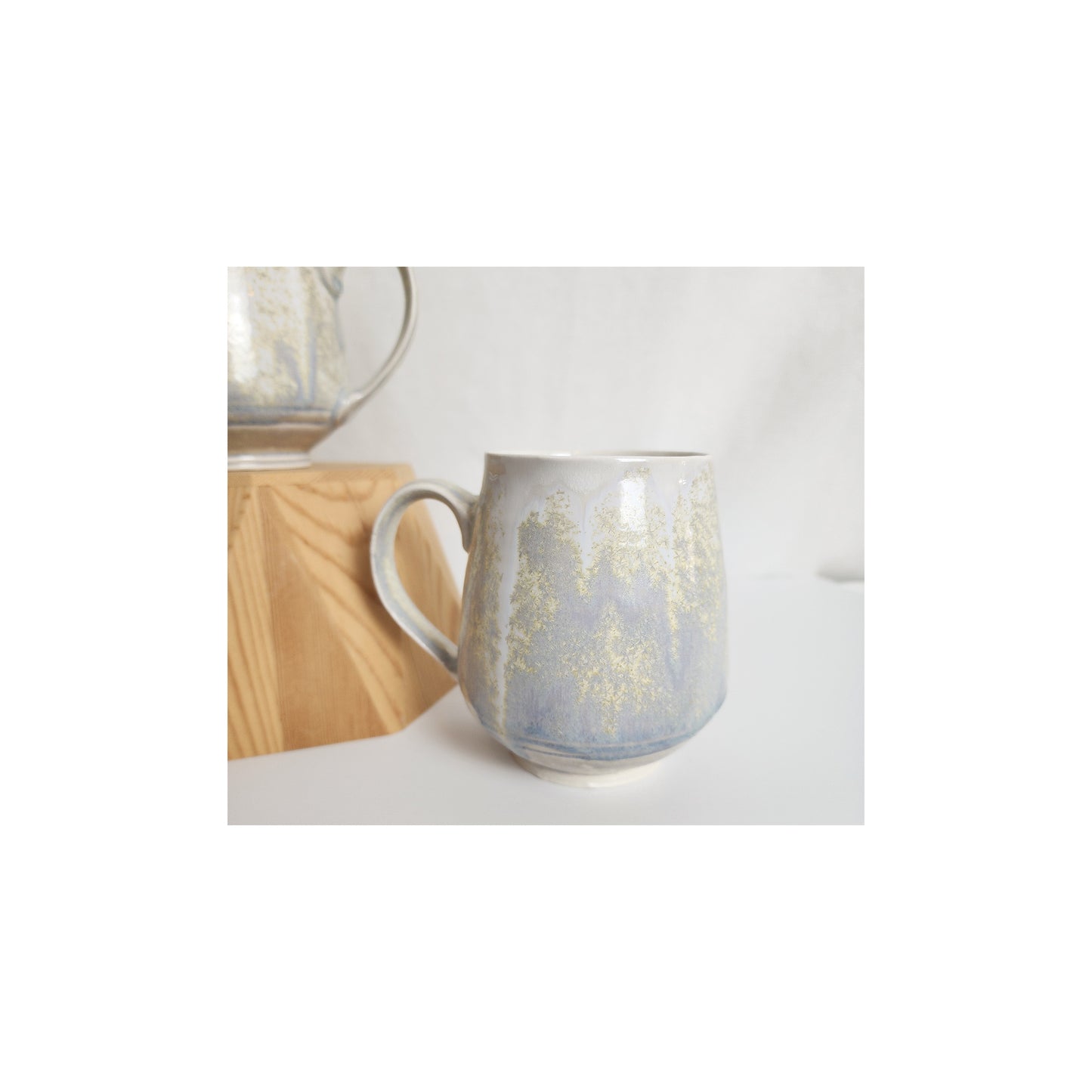 Cream Crystal Mugs