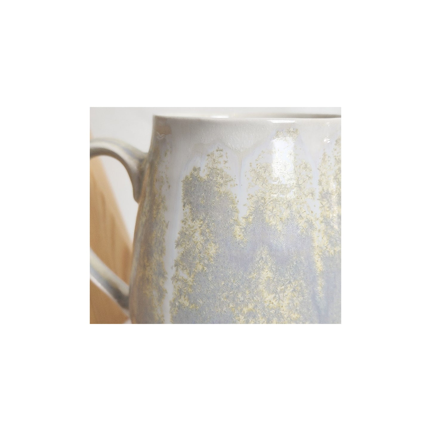 Cream Crystal Mugs