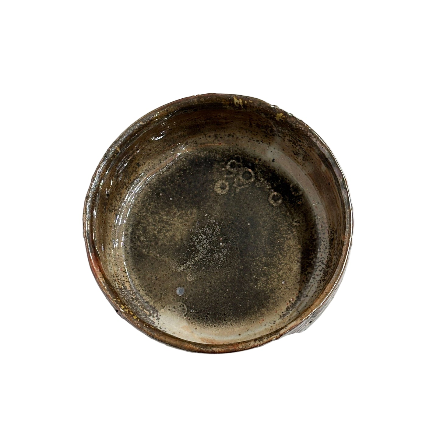 Rust Bowl with Low Edges