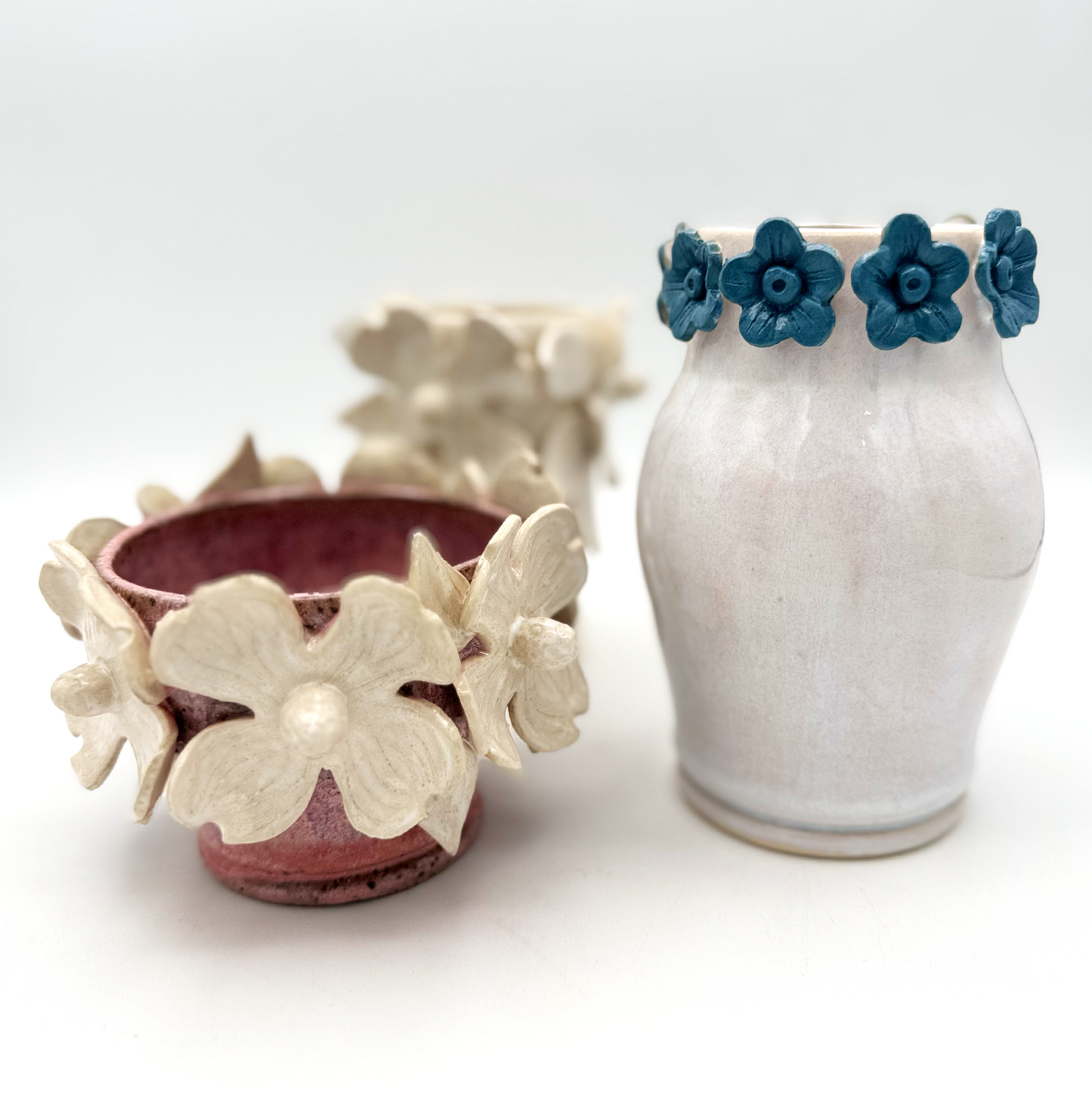 Petite Florals - Decorative Rhubarb Dogwood Cup