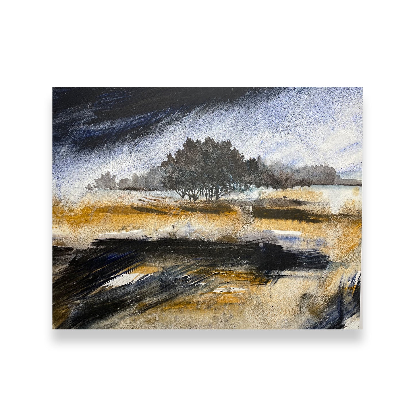 Watercolor Series, "Earth, Wind, and Sky"