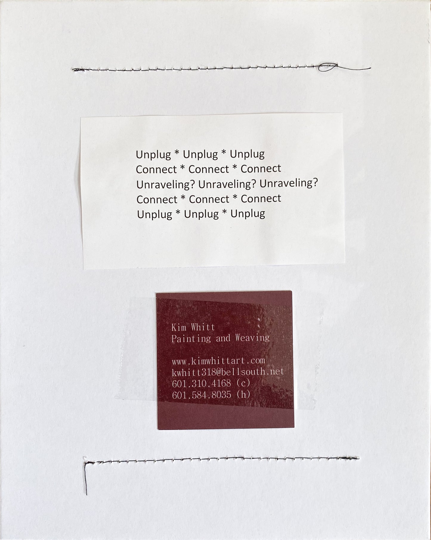 Unplug, Connect