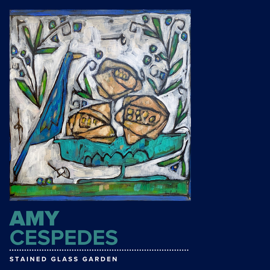 Stained Glass Garden by Amy Cespedes