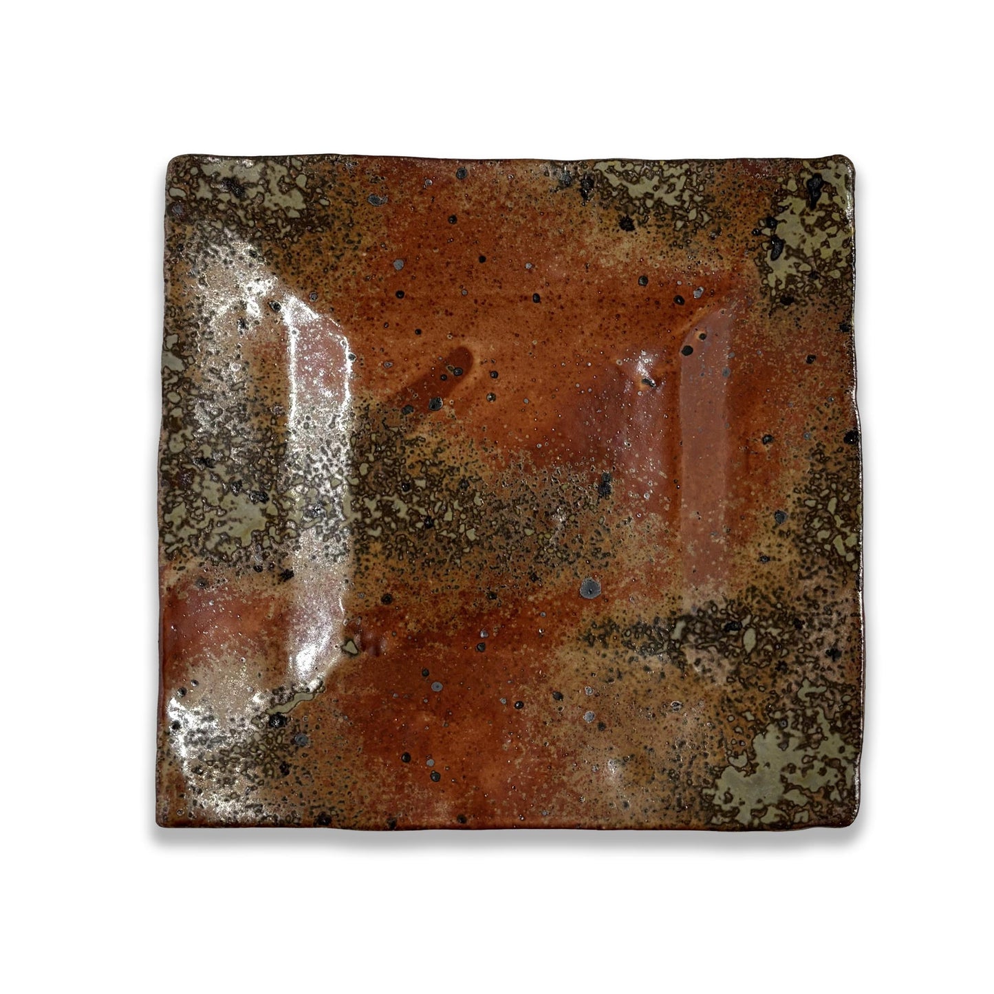 Square Rust Plate