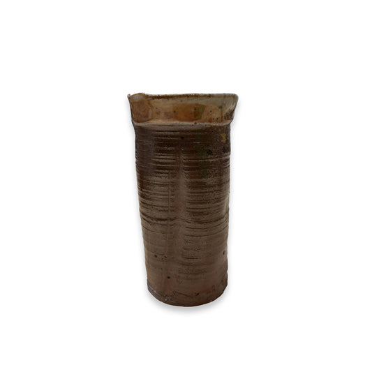 Brown Canister Vase