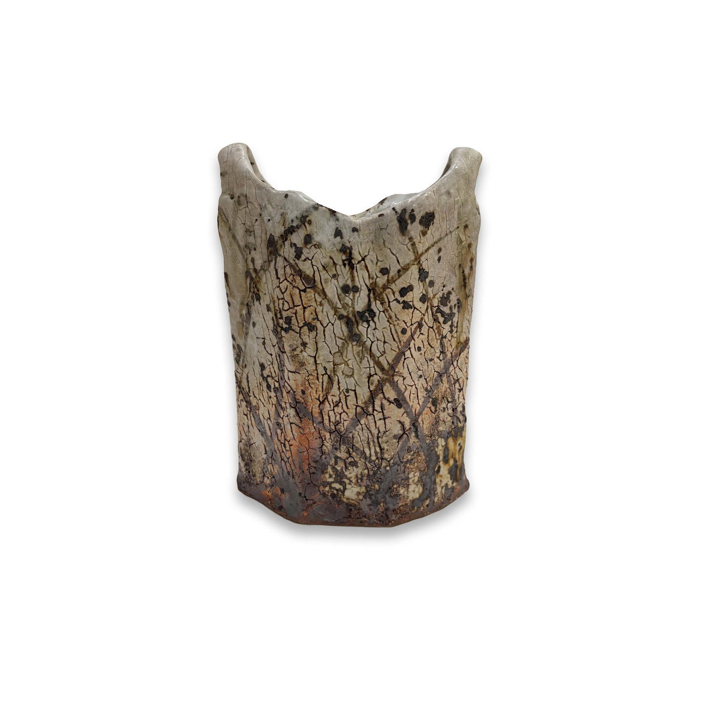 Vase with Rust Markings
