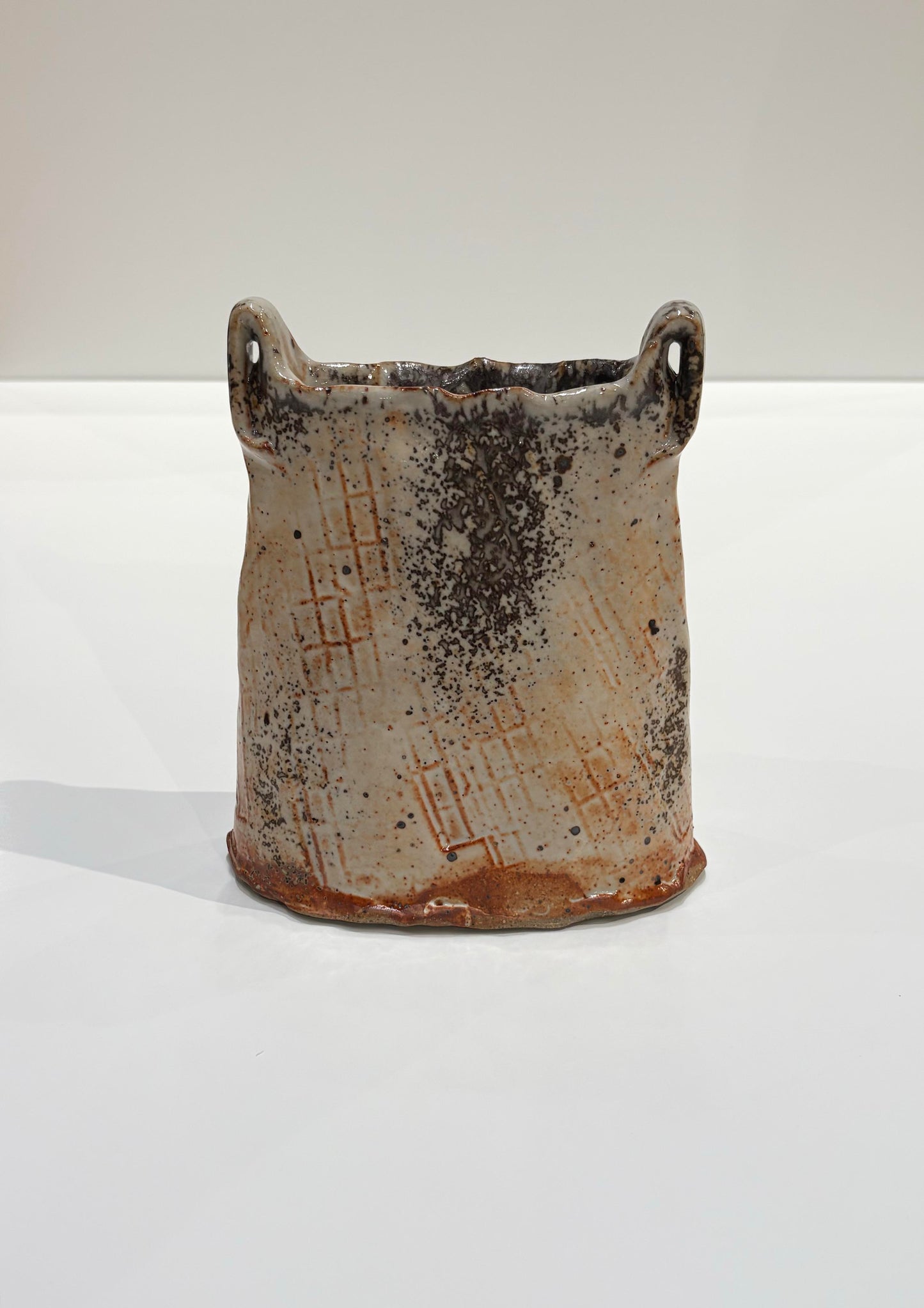 Medium Vase with Rust Markings