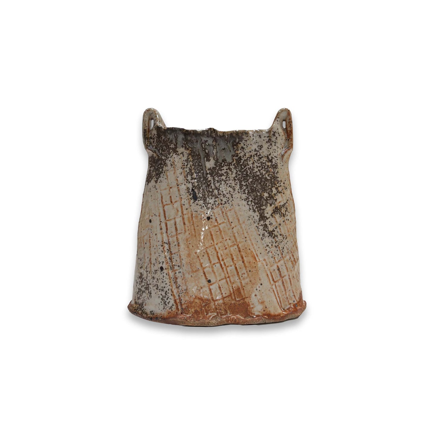 Medium Vase with Rust Markings