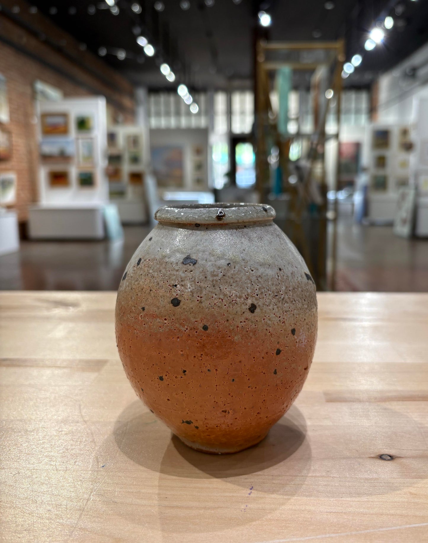 Small Rust Vase