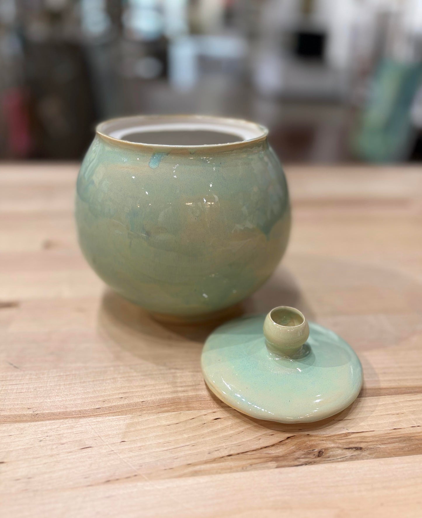 Light Green Jar