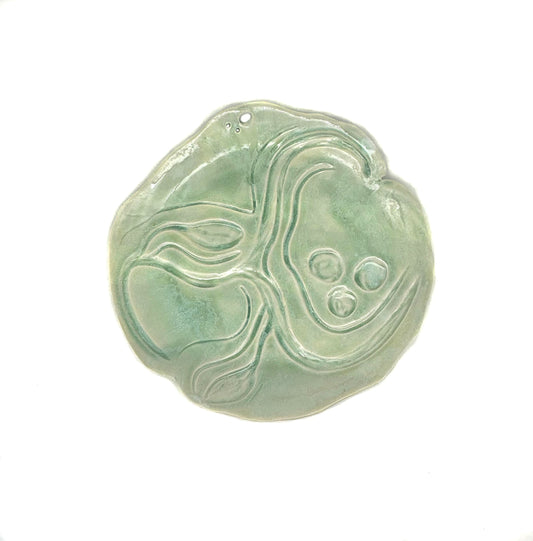 Celadon Altered Plate