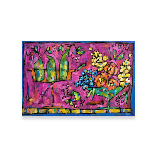 Nature: Reframed - Pears and Flowers