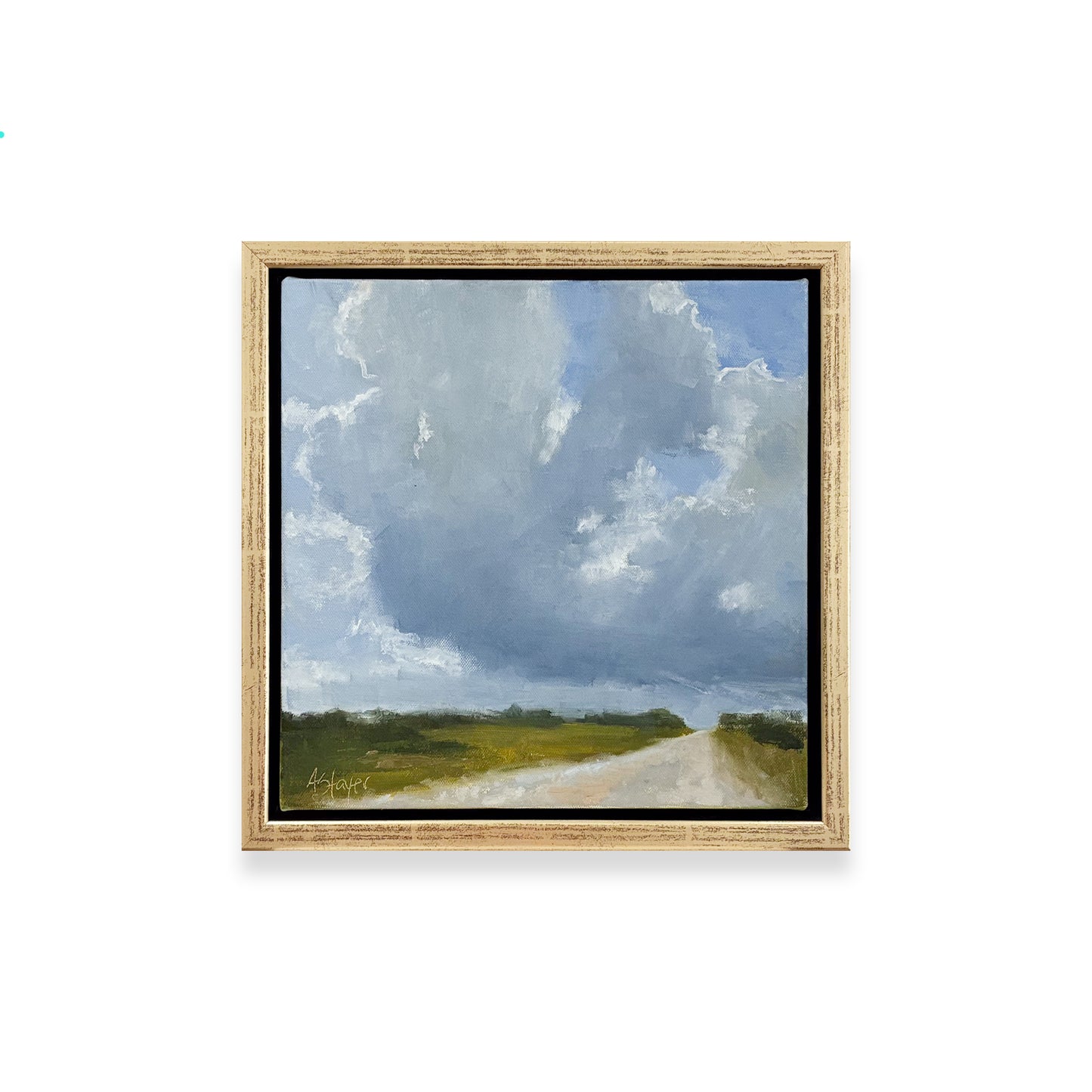 Tides, Fields, and Familiar Roads - Afternoon Sky