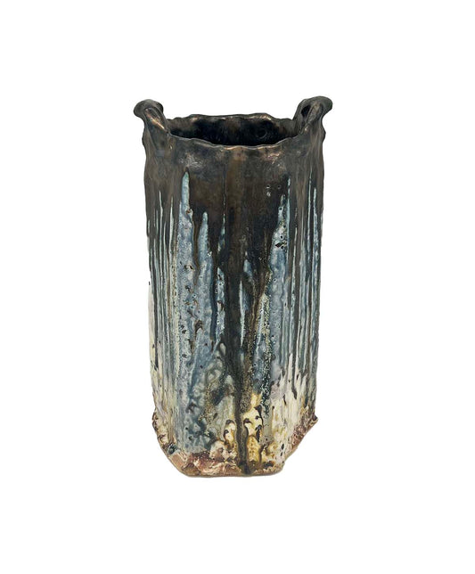 Bronze and Ash Vase