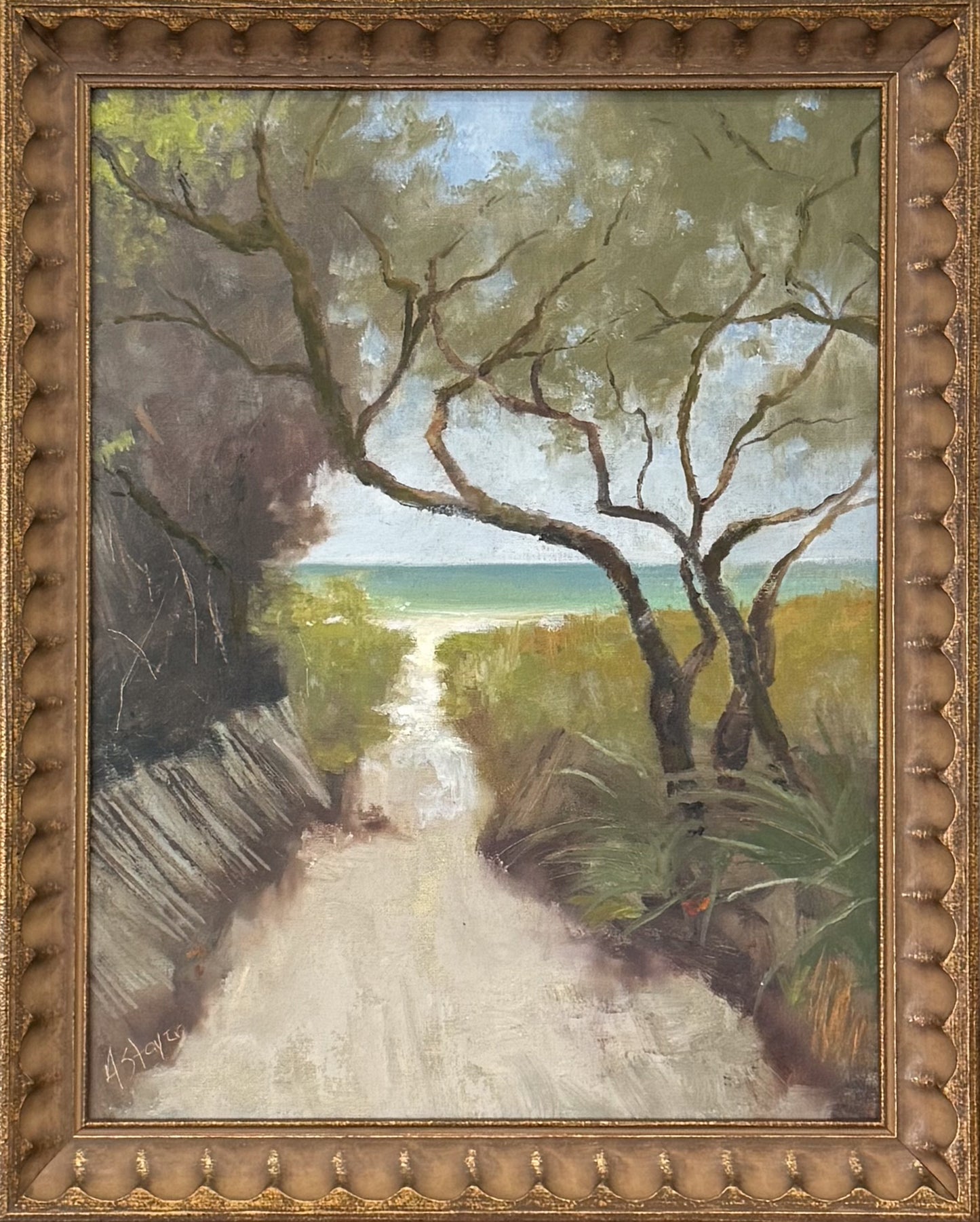 Tides, Fields, and Familiar Roads - Beach Path