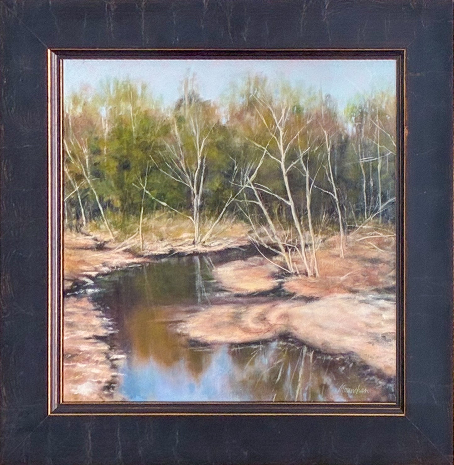 River Birches On The Tallahala