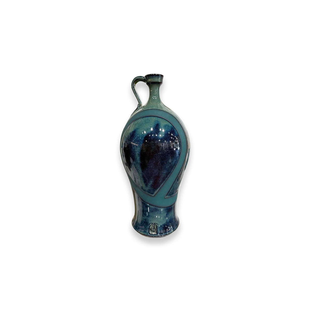 Color Contrast Series - Blue Green Bottle