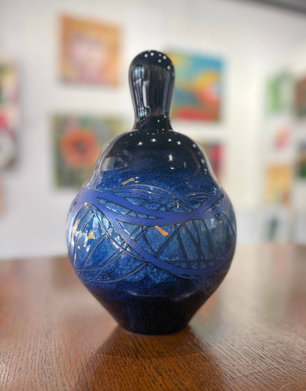 Color Contrast Series - Bulb Jar