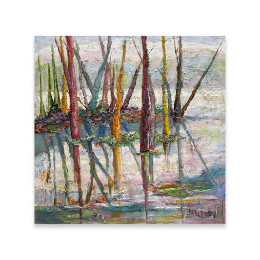 Marsh Islands Waiting - Colorful Reflections