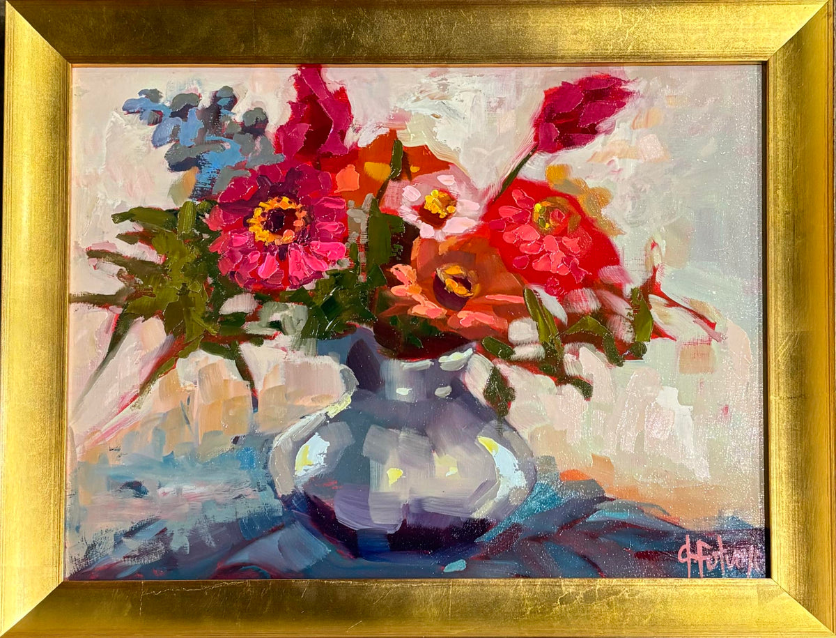 Warm Zinnia I