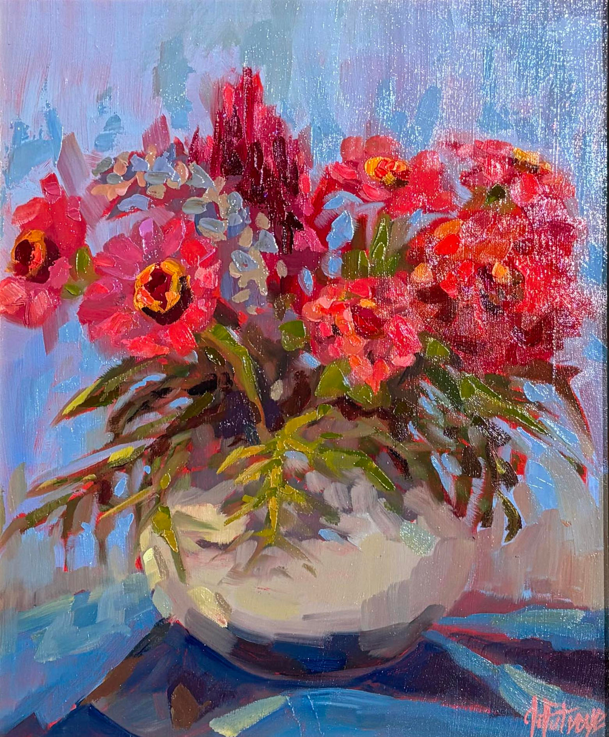 Cool Zinnia II