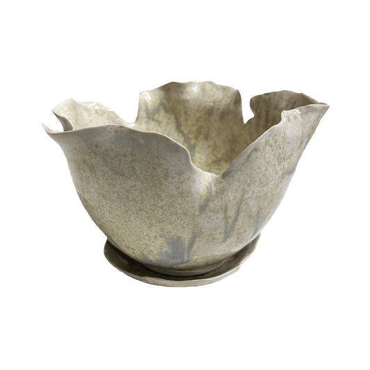 Cream Crystal Planter