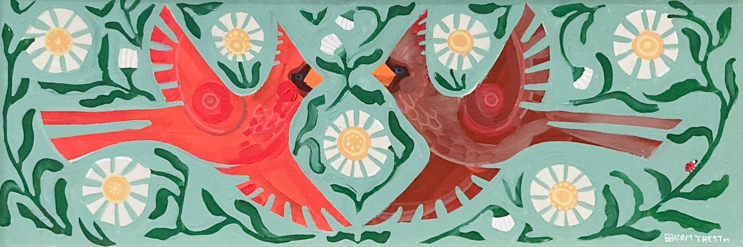 In the Round - Daisy Greeting