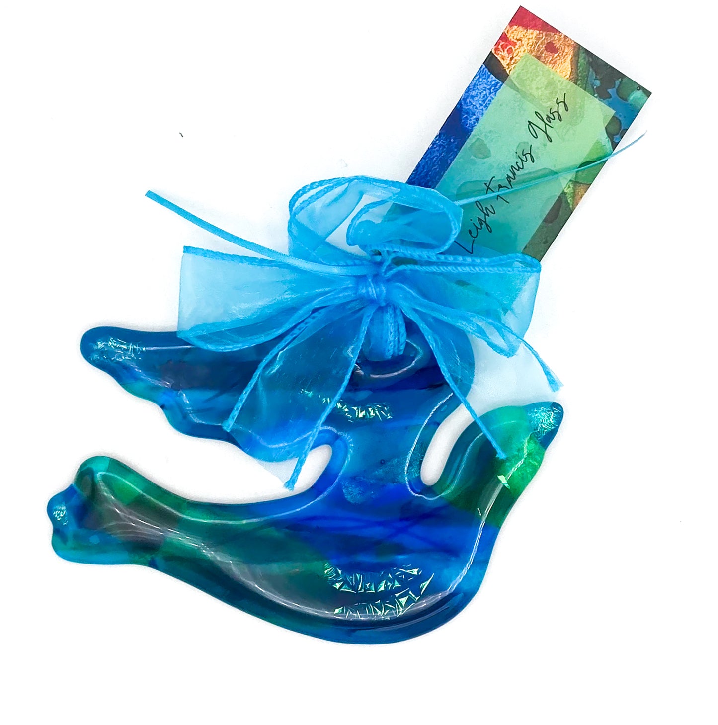 Christmas Ornament - Dove Turquoise