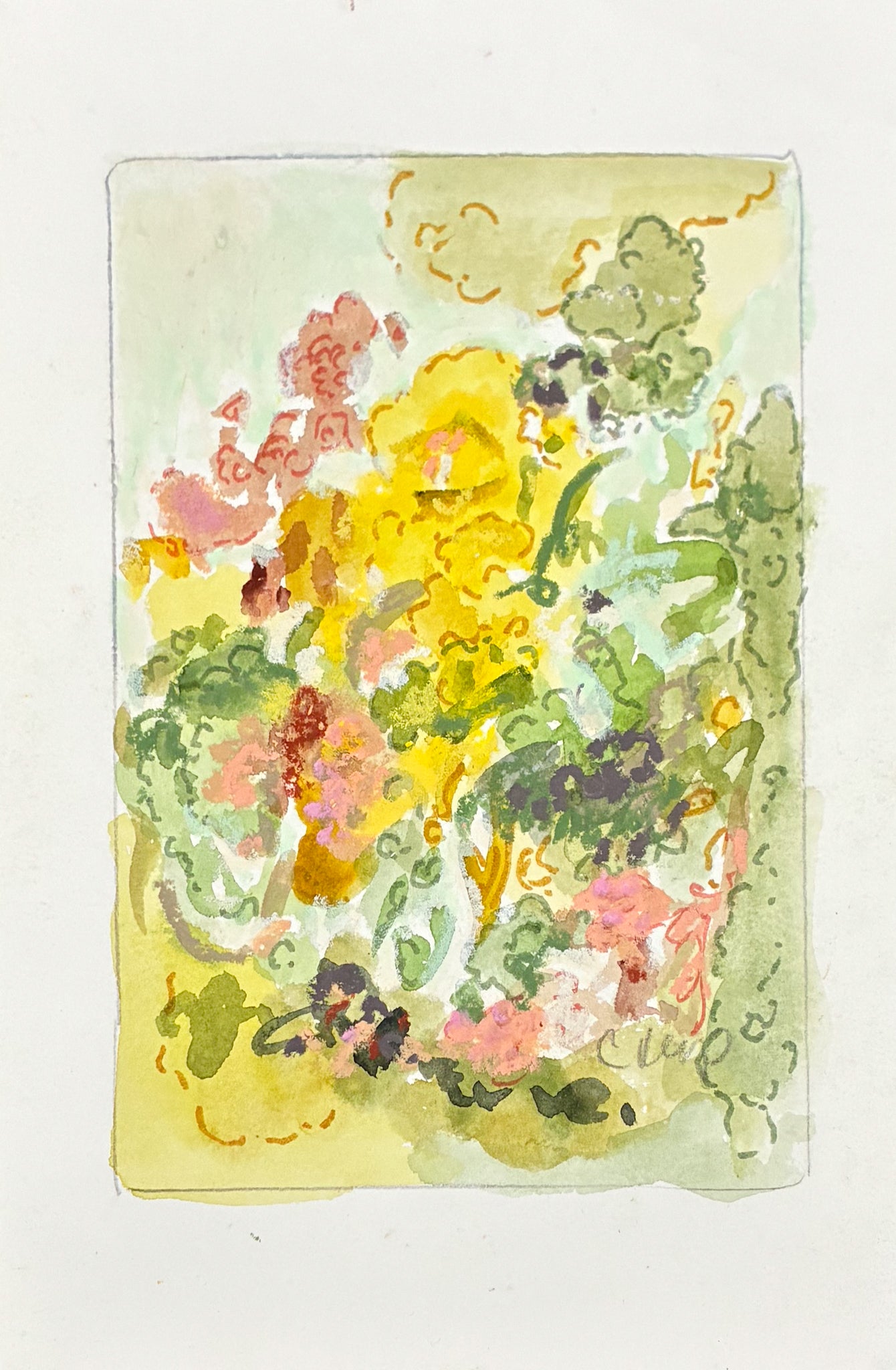 Cultivate Spring - Drawing In The Park I