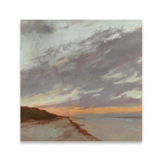 Tides, Fields, and Familiar Roads - Early Beach Walk