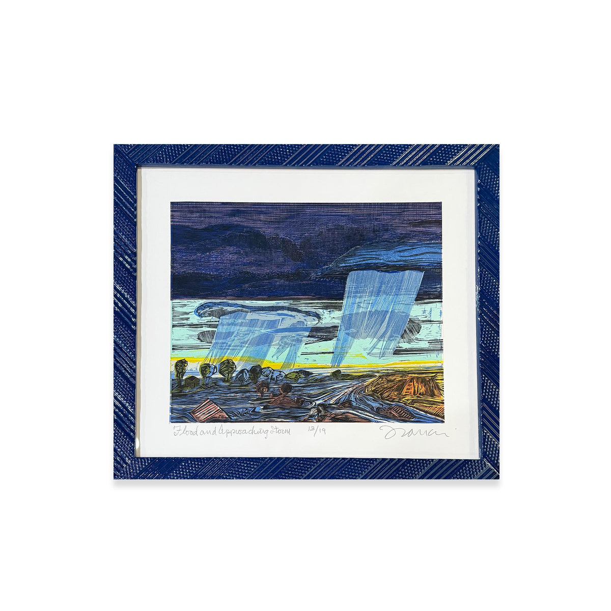 Flood and Approaching Storm