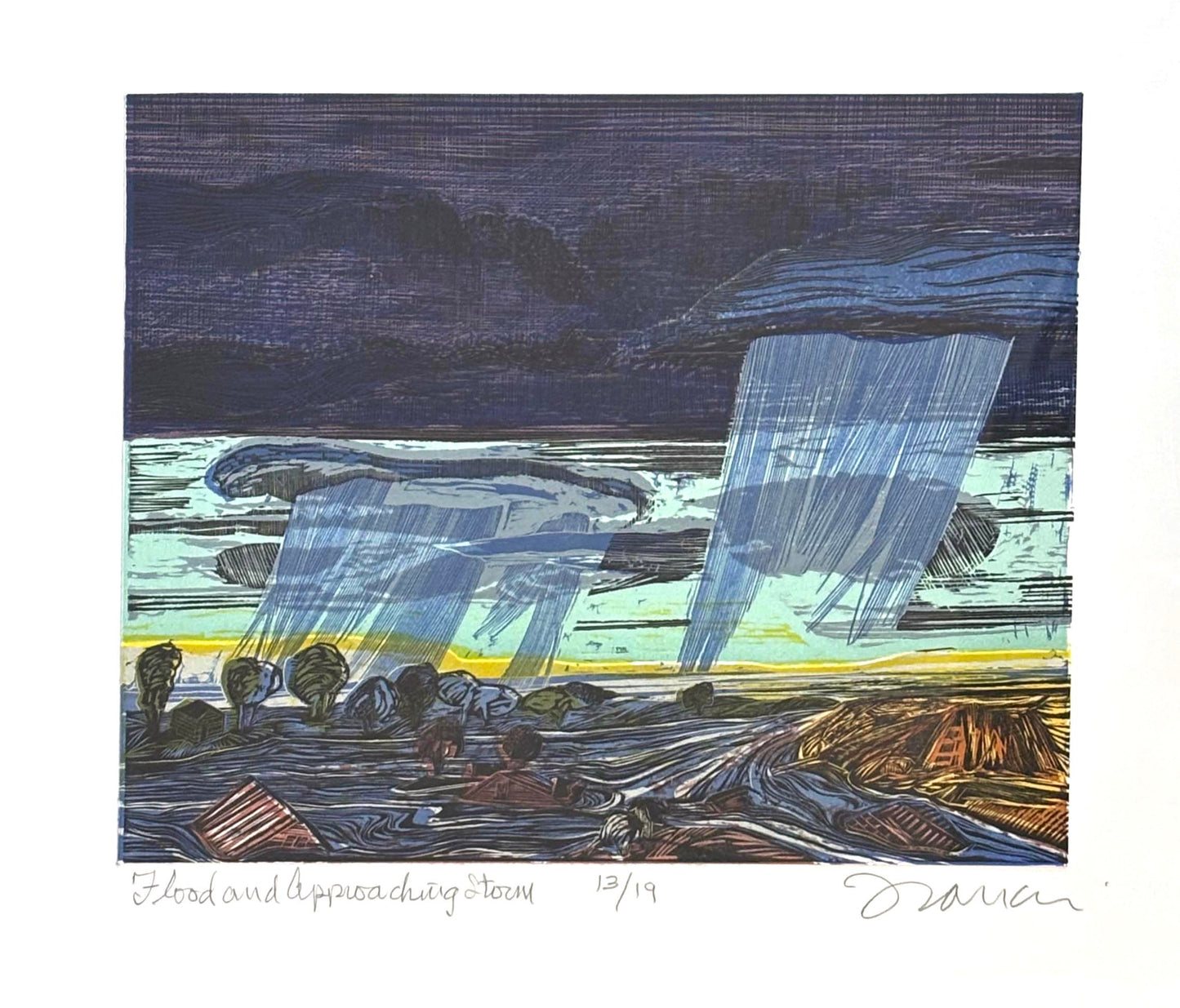 Flood and Approaching Storm