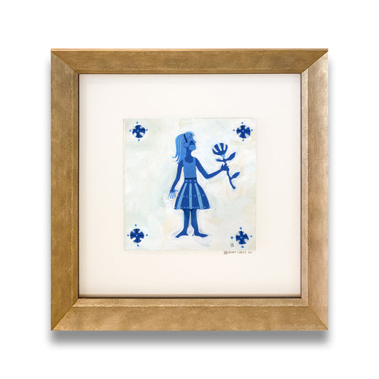 Azul - Girl Tile