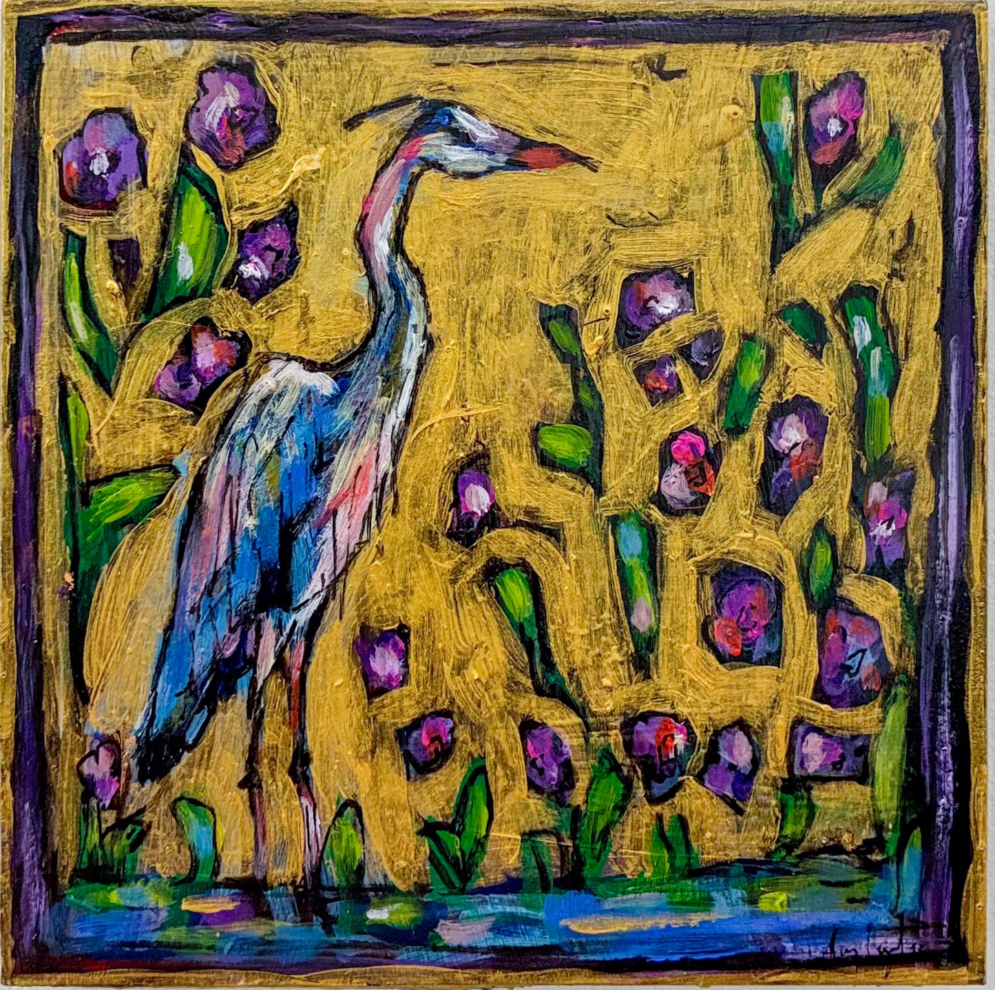 Great Blue Heron Block