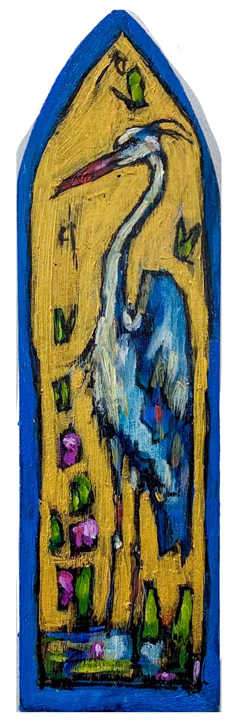 Great Blue Heron Window