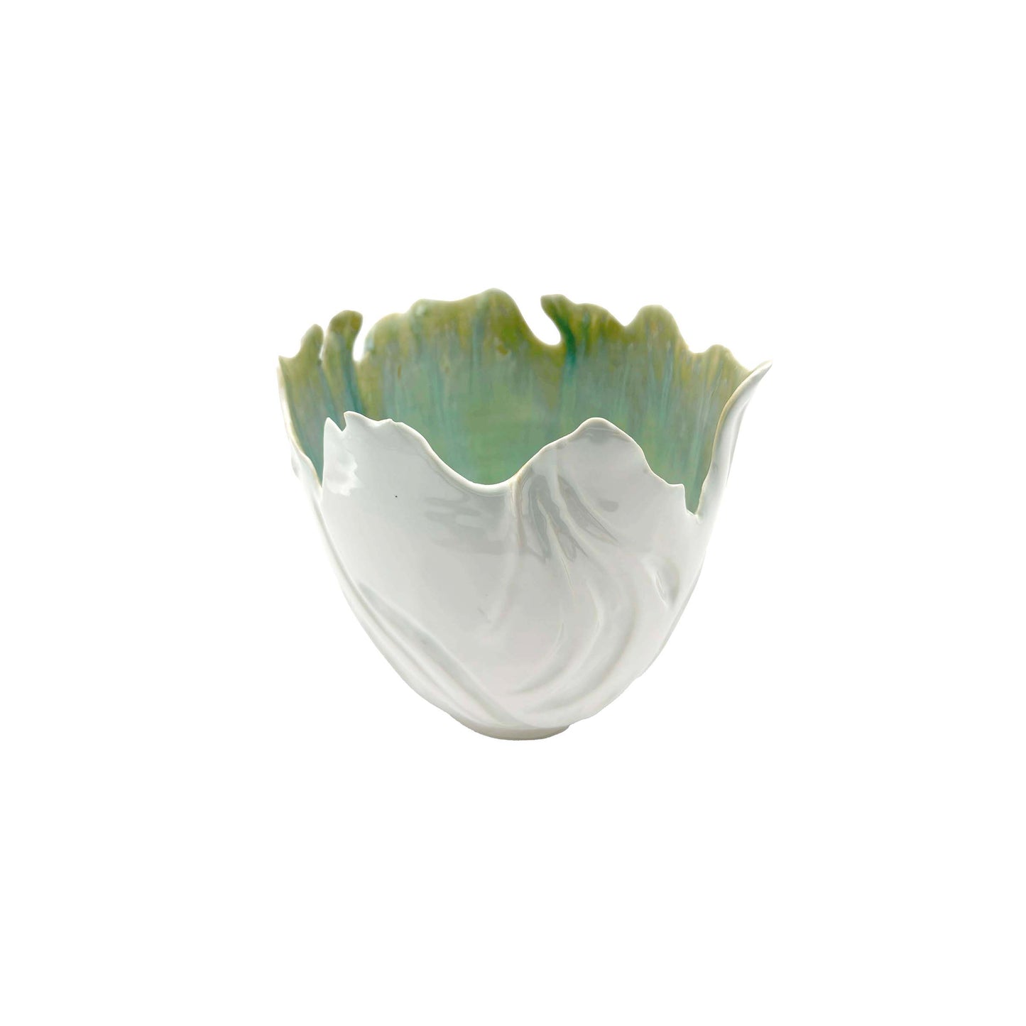 From Within Release - Sculptural Bowl - Green