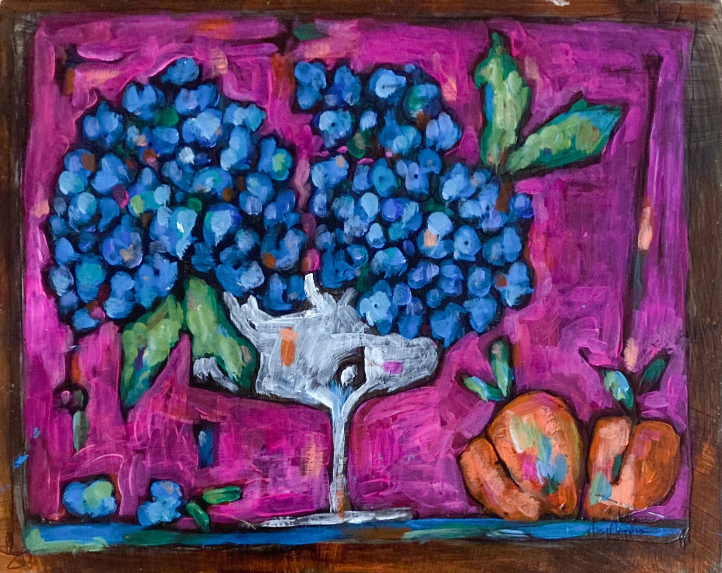 Hydrangea &  Peaches