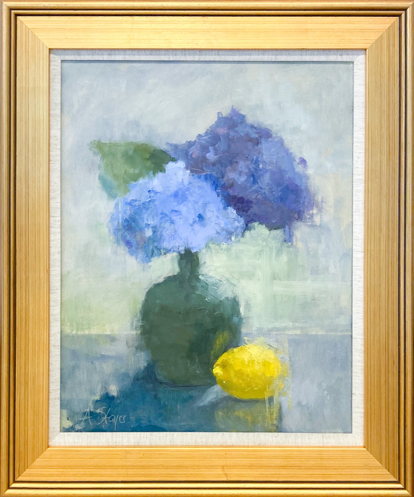 Hydrangeas with Lemon