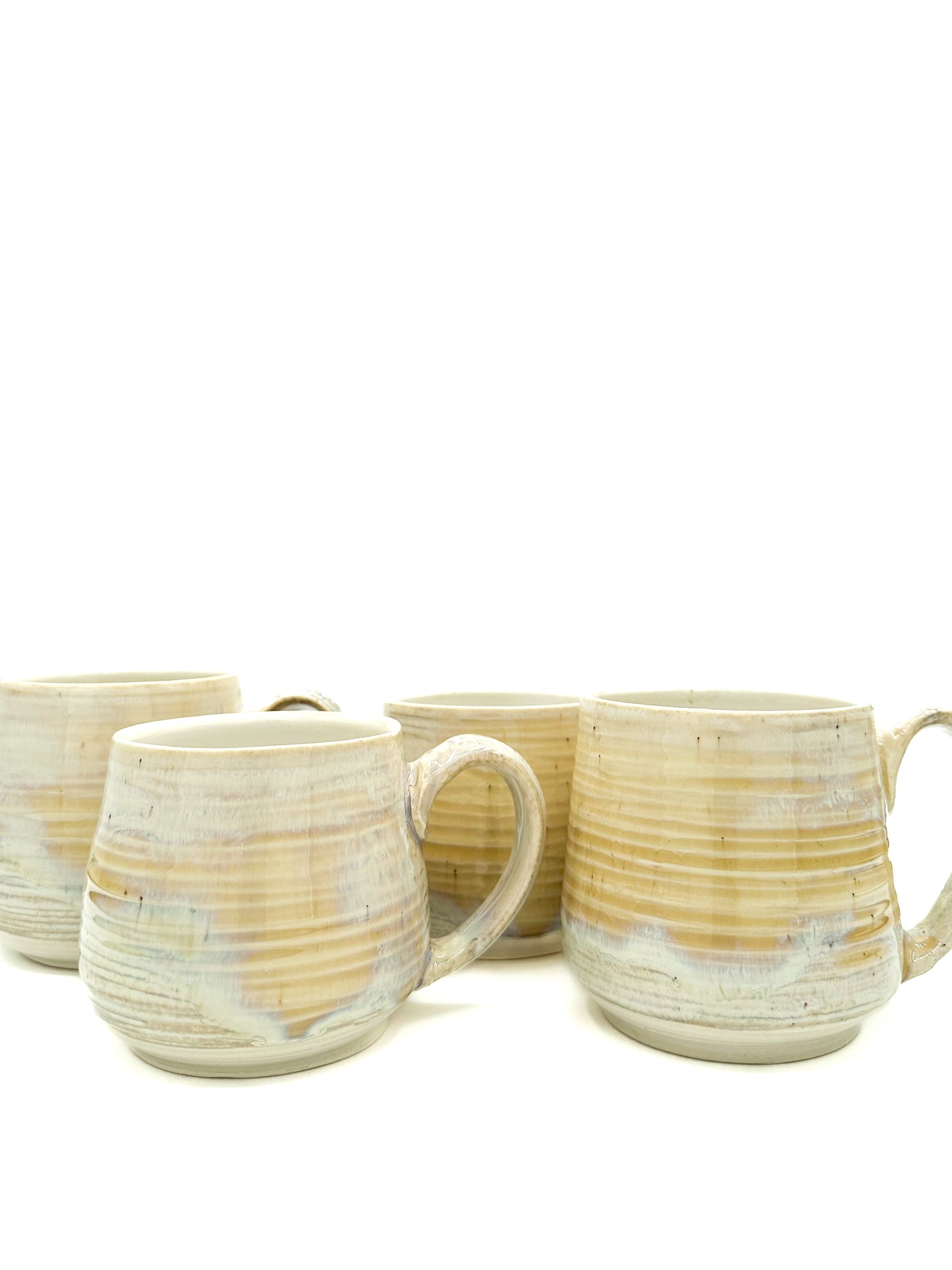 A Drink Well Collection : Iridescent Ribbed Mug