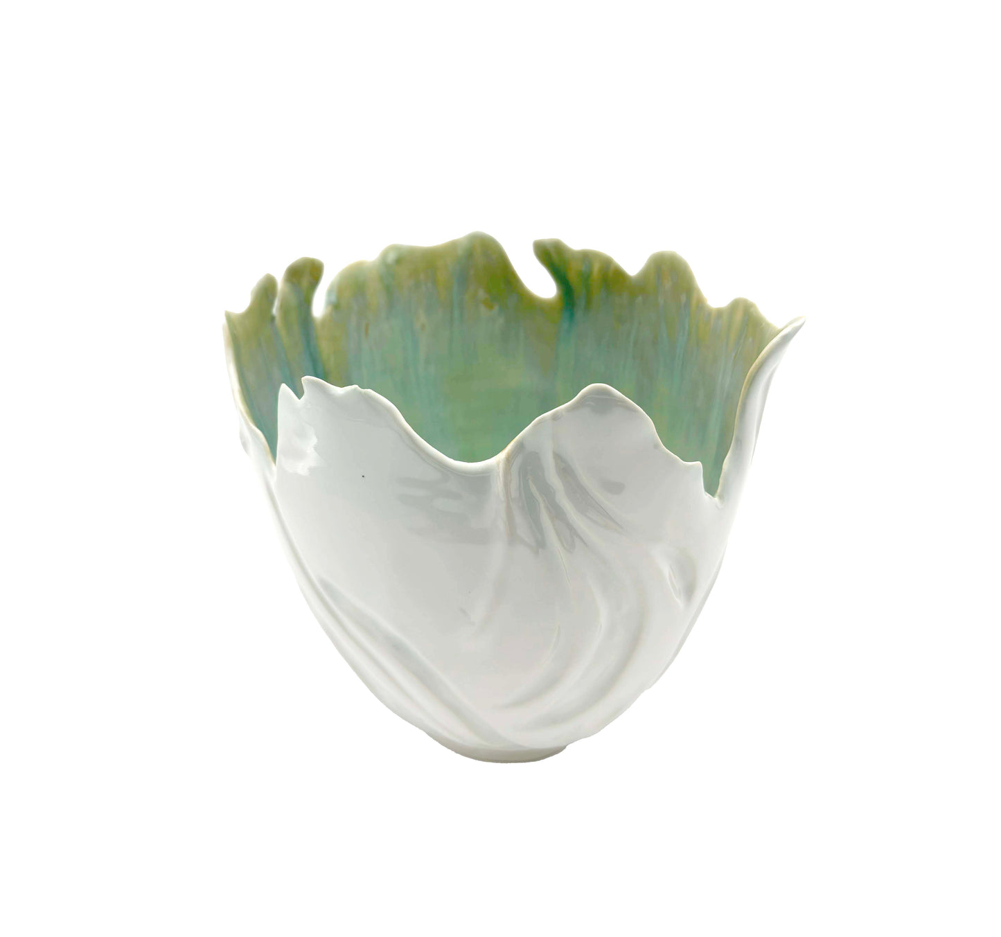 From Within Release - Sculptural Bowl - Green