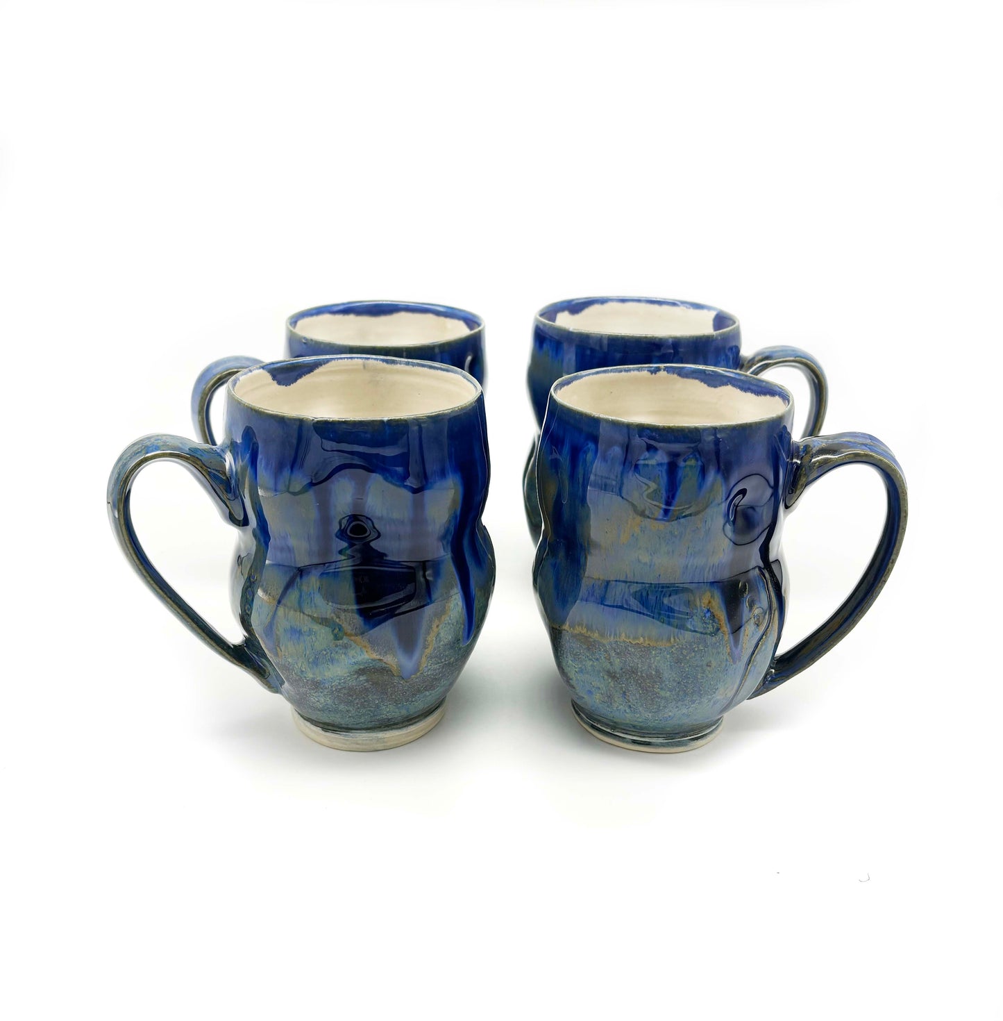 From Within Release - Curvy Mug - Cobalt Blue