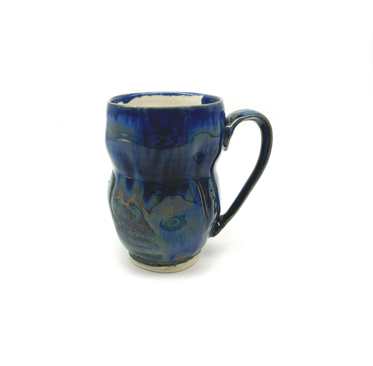 From Within Release - Curvy Mug - Cobalt Blue