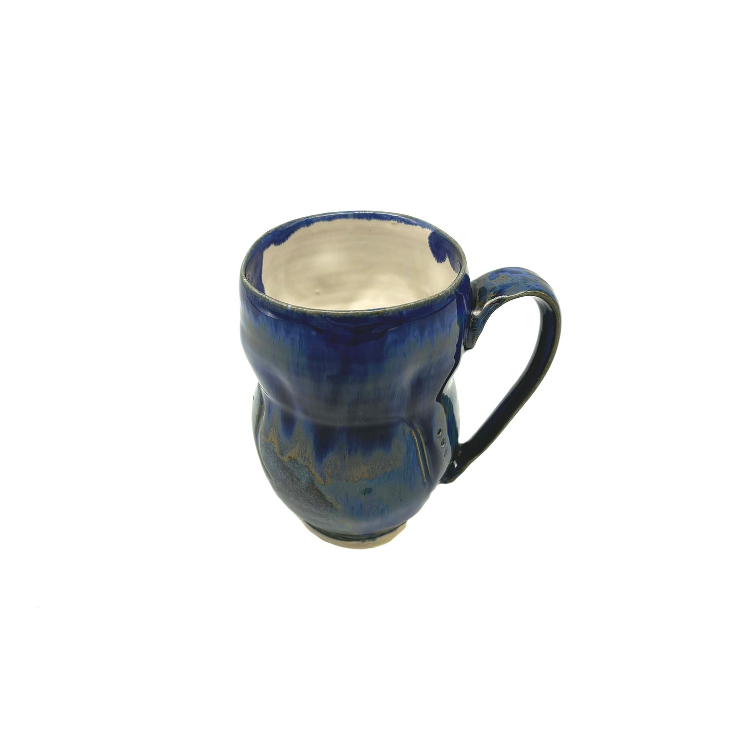 From Within Release - Curvy Mug - Cobalt Blue