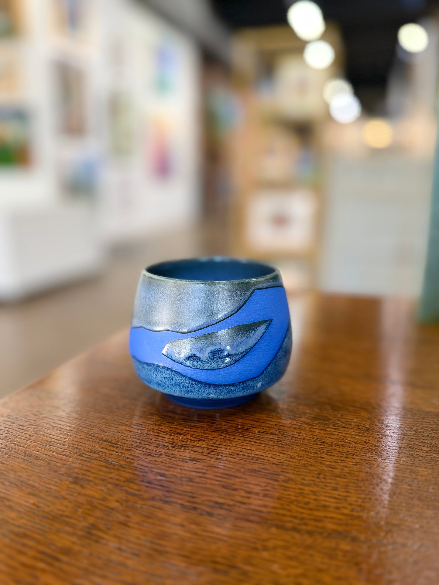 Color Contrast Series - Tea Bowl #004